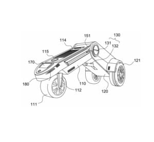리모컨 제어방식의 전동 골프 카트 REMOTE CONTROL TYPE ELECTRIC GOLF CART