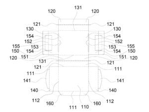 접이식 구조를 통한 렌즈 안전 포장체 Lens safety package with foldable structure