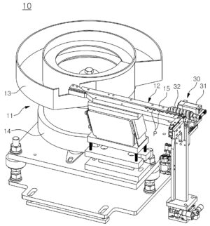 피검사부품 피딩장치 Feeding apparatus of testing parts