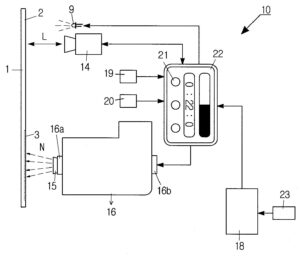 휴대형 도장장치 및 이를 이용한 그 도장방법 METHOD FOR PORTABLE COATING BY USING ITS PORTABLE COATING DEVICE