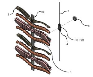 어류 유인 회전 인공미끼 Fish trap