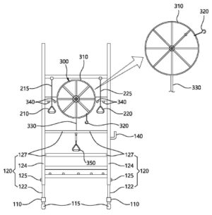 중증 환우용 재활운동장치 Apparatus for bed in order to be rehabilitated handicapped person