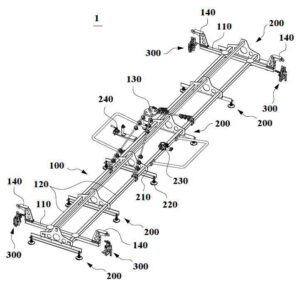 판넬소재 흡착 이송이 가능한 호이스트용 행거(Hanger transfer apparatus)
