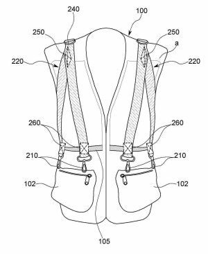 근력보조 다용도 안전 조끼(Multipurpose safety vest for muscle strength support)